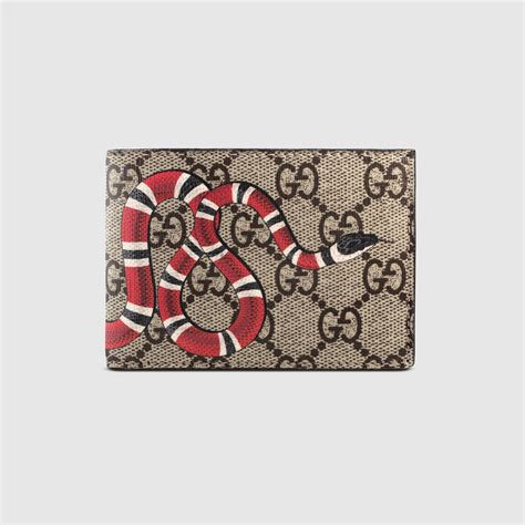 gucci snake print handbag|gucci wallet snake original.